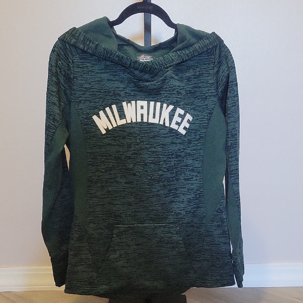 Majestic Dark Green Fan Fashion Hoodie